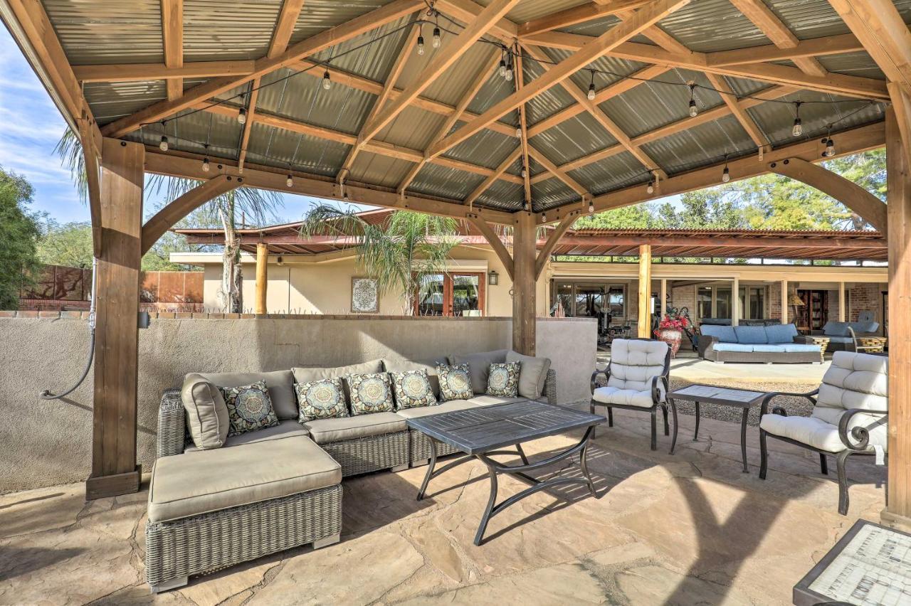 הוילה Pet-Friendly Tucson Casita Shared Hot Tub And Porch מראה חיצוני תמונה