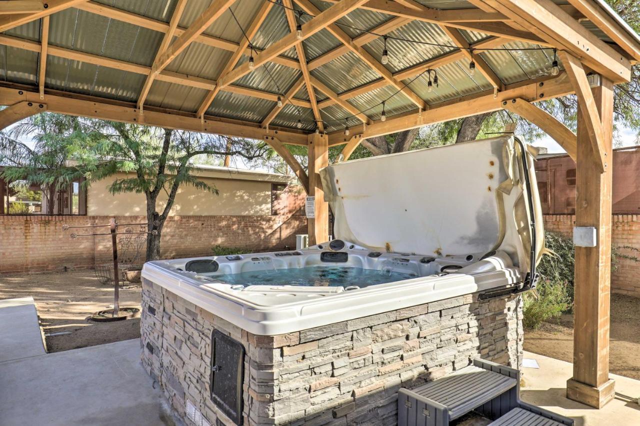 הוילה Pet-Friendly Tucson Casita Shared Hot Tub And Porch מראה חיצוני תמונה